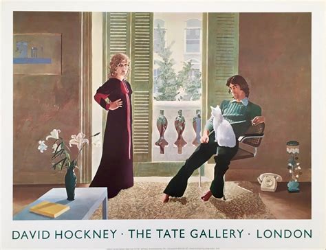 Mr and Mrs Clark and Percy [David Hockney] 